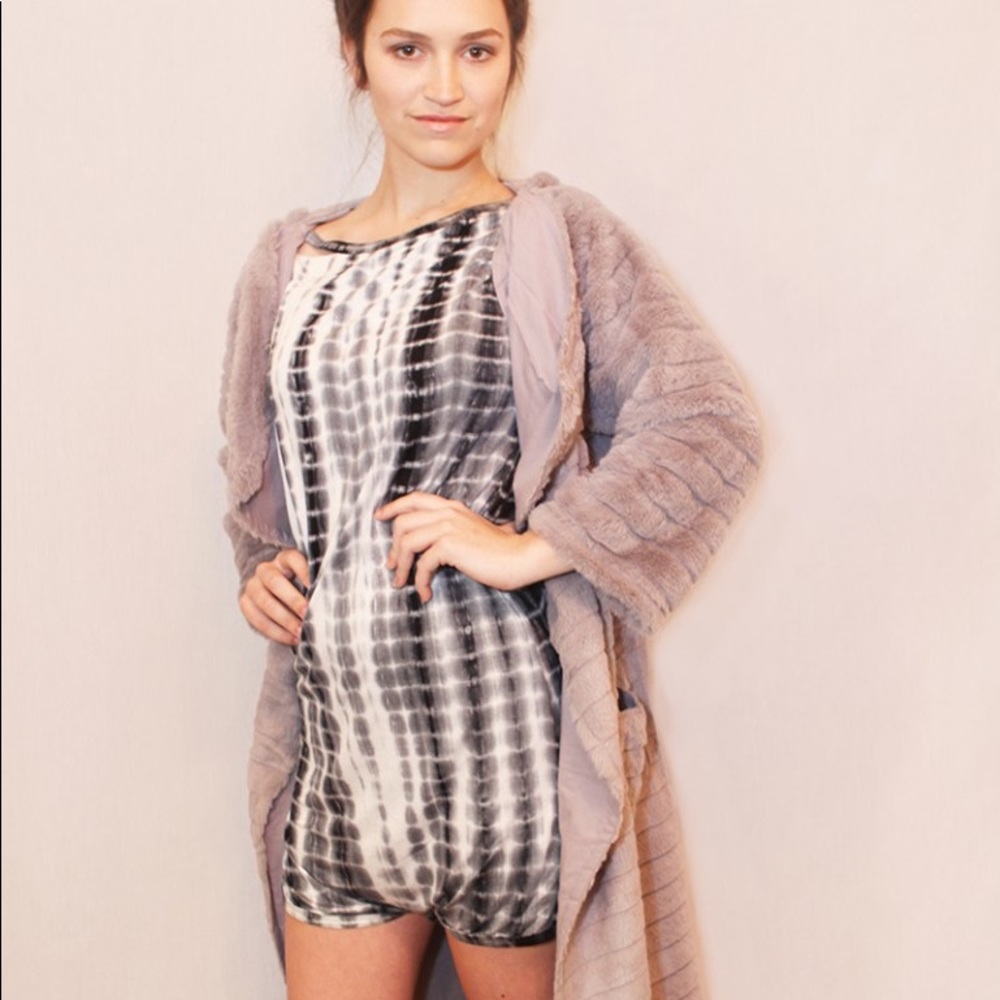 Women’s wrap bath robe minky silky fuzzy